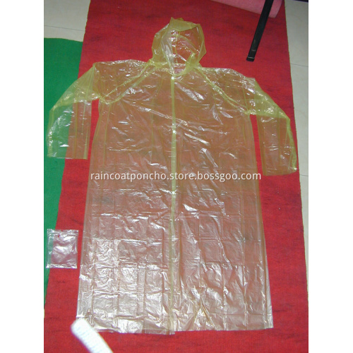 Adult Emergency Waterproof Disposable Raincoat